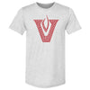 Vandegrift Crown Trio Valentines Heart Logo by 500 LEVEL