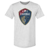 North Carolina Courage Vintage Primary Logo by 500 LEVEL