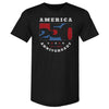 USA America 250th Anniversary Silhouette Bar WHT by 500 LEVEL