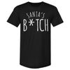 Christmas Santa's B-tch WHT by 500 LEVEL