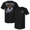 Kyrie Irving Dallas Mavericks Caricature F&B WHT by 500 LEVEL
