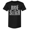 Christmas Rose And Sleigh WHT by 500 LEVEL