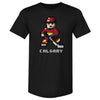 Calgary Hockey 8-bit WHT by 500 LEVEL