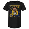 Steph Curry Golden State Warriors Caricature WHT by 500 LEVEL