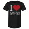 Matthew Stafford Los Angeles R I Love WHT by 500 LEVEL