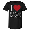 Drake Maye New England I Heart WHT by 500 LEVEL