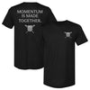 USRowing Emblem Momentum F&B WHT by 500 LEVEL