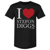Stefon Diggs New England I Love WHT by 500 LEVEL