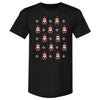 Christmas 8-bit Santas WHT by 500 LEVEL