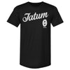 Jayson Tatum Boston Script WHT by 500 LEVEL