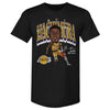 Rui Hachimura Los Angeles Lakers Cartoon WHT by 500 LEVEL