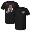 Russell Westbrook Sacramento Kings Caricature F&B WHT by 500 LEVEL