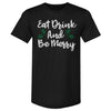 Christmas Eat Drink And Be Merry WHT by 500 LEVEL