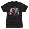 Bam Adebayo Miami Heat Cartoon WHT by 500 LEVEL