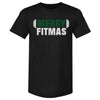 Christmas Merry Fitmas WHT by 500 LEVEL