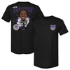 DeMar DeRozan Sacramento Kings Caricature F&B WHT by 500 LEVEL