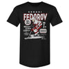 Sergei Fedorov Detroit Vintage Stats WHT by 500 LEVEL