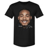 Justin Jefferson Minnesota Vintage Head WHT by 500 LEVEL