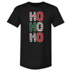 Christmas HO HO HO Stacked WHT by 500 LEVEL