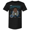 Anthony Edwards Minnesota Timberwolves Caricature Retro WHT by 500 LEVEL