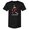 Chicago Hockey 8-bit WHT by 500 LEVEL