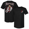 Deni Avdija Portland Trail Blazers Caricature F&B WHT by 500 LEVEL