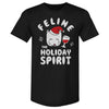 Christmas Feline The Holiday Spirit WHT by 500 LEVEL
