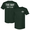 The Bay Golf Club Trees Wordmark F&B WHT by 500 LEVEL