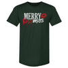 Christmas Merry Kissmas WHT by 500 LEVEL