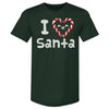 Christmas I Love Santa WHT by 500 LEVEL