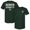 Denver Summit FC Wordmark F&B WHT by 500 LEVEL