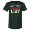 Christmas First On Santa's Naughty List WHT by 500 LEVEL