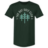 The Bay Golf Club Lockup Trees WHT by 500 LEVEL