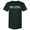 500 LEVEL Wordmark WHT by 500 LEVEL