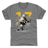 Bryan Rust Pittsburgh Outline WHT by 500 LEVEL