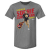 Sophie Cunningham Indiana Fever Slant WHT by 500 LEVEL