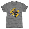 Bryan Rust Pittsburgh Stripes WHT by 500 LEVEL