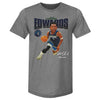 Anthony Edwards Minnesota Timberwolves Caricature WHT by 500 LEVEL