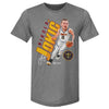 Nikola Jokic Denver Nuggets Caricature WHT by 500 LEVEL