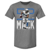 Khalil Mack Los Angeles C Bold Number WHT by 500 LEVEL