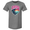 San Diego Wave FC Vintage Primary Logo WHT by 500 LEVEL