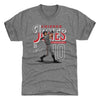 Chipper Jones Atlanta Name WHT by 500 LEVEL