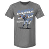 Daniel Jones Indianapolis Name Number WHT by 500 LEVEL