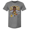 Rui Hachimura Los Angeles Lakers Cartoon WHT by 500 LEVEL