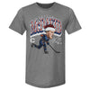 Connor McDavid Edmonton Cartoon Santa Hat WHT by 500 LEVEL