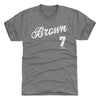 Jaylen Brown Boston Script WHT by 500 LEVEL