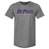 DePaul Blue Demons Wordmark WHT by 500 LEVEL