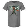 Jayson Tatum Cartoon WHT by 500 LEVEL