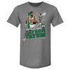 Jayson Tatum Boston Celtics Gritty WHT by 500 LEVEL