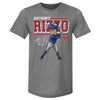 Anthony Rizzo Chicago C Cartoon WHT by 500 LEVEL